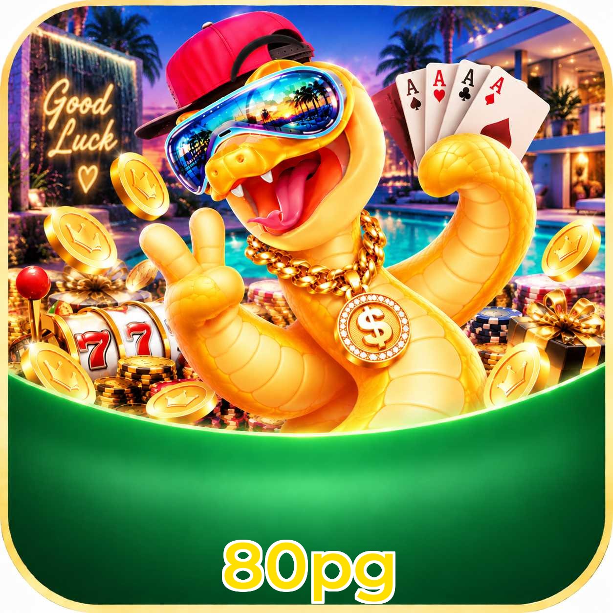 Catálogo de 2.547 jogos da 80pg incluindo Pragmatic Play e Evolution Gaming